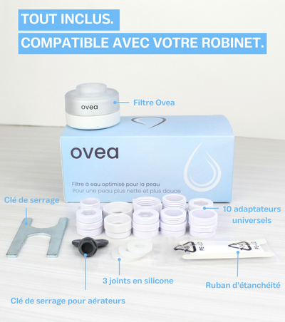 Filtre Ovea + 2 Recharges (4mois)