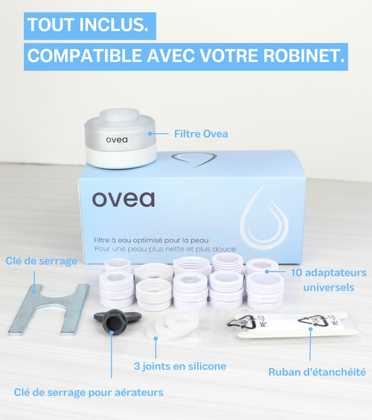Filtre Ovea + 2 Recharges (4mois)